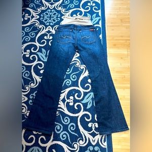 7 for All Mankind skinny maternity jean sz 28